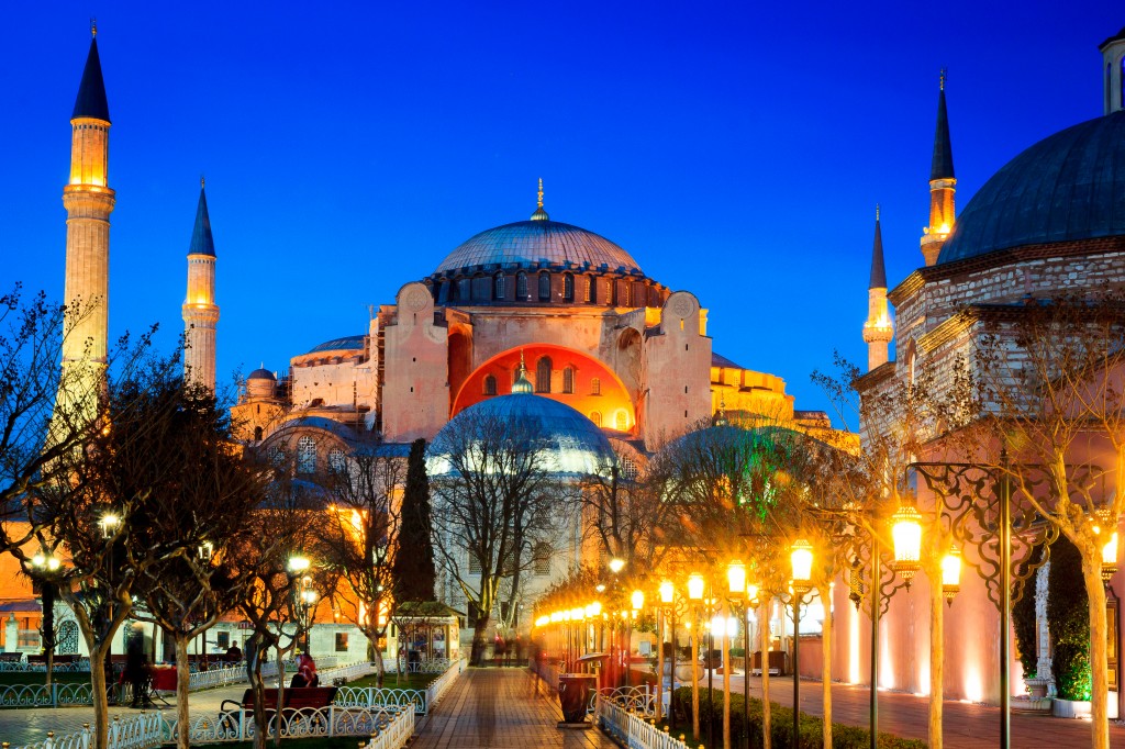Hagia Sophia, Istanbul, Turkey,